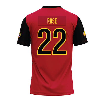 Ferris State - NCAA Football : Brady Rose - Red Premium Football Jersey-1