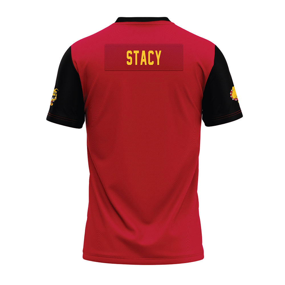 Ferris State - STUNT : Emma Stacy - Red Premium Football Jersey-1