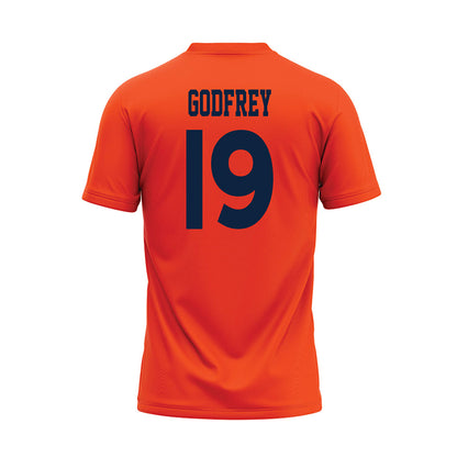 Auburn - NCAA Softball : Blayne Godfrey - Orange Baseball Jersey-1