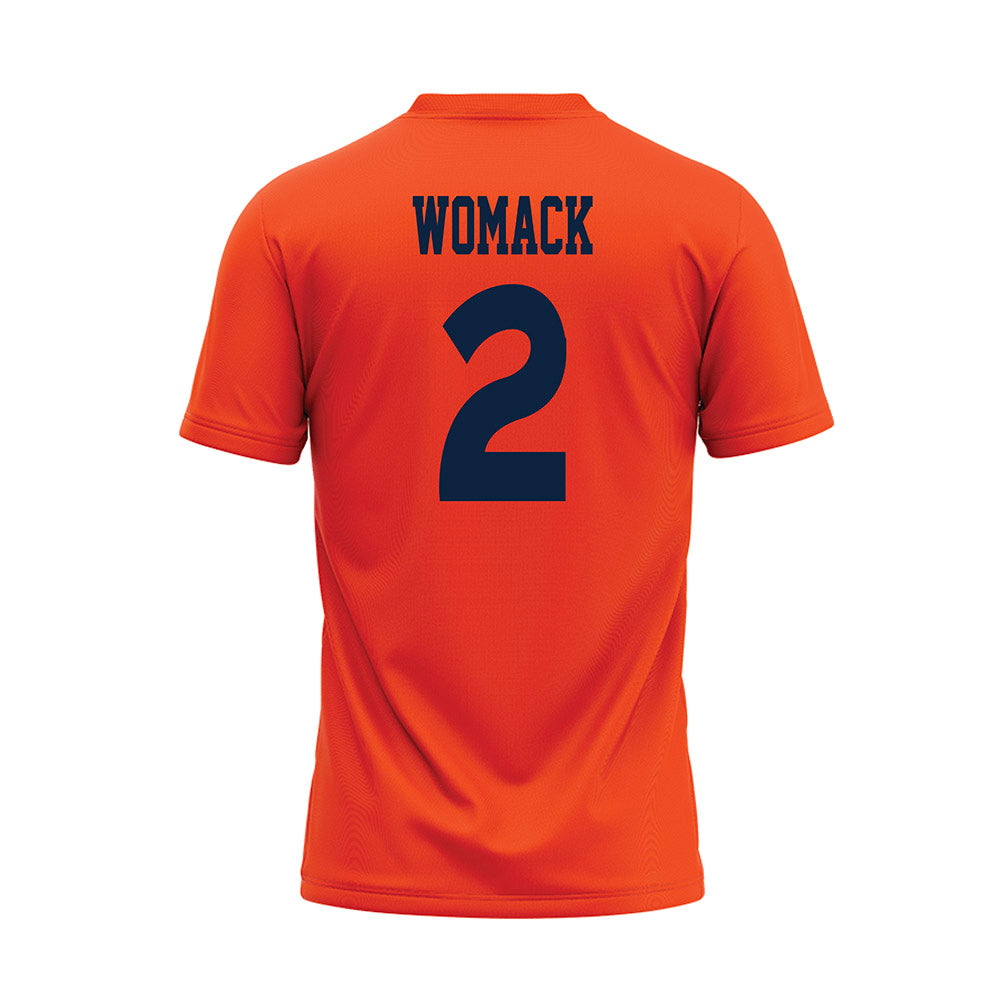 Auburn - NCAA Softball : MaNia Womack - Orange Baseball Jersey-1