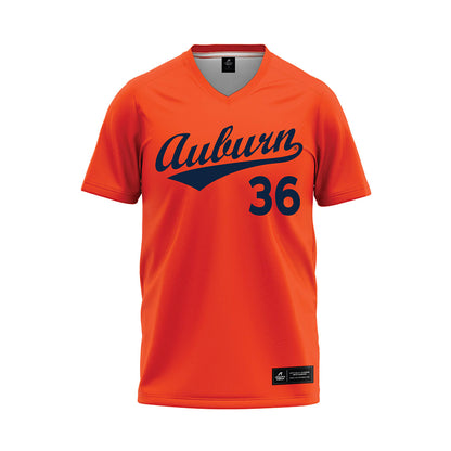 Auburn - NCAA Softball : Kyla Stroud - Orange Baseball Jersey-0