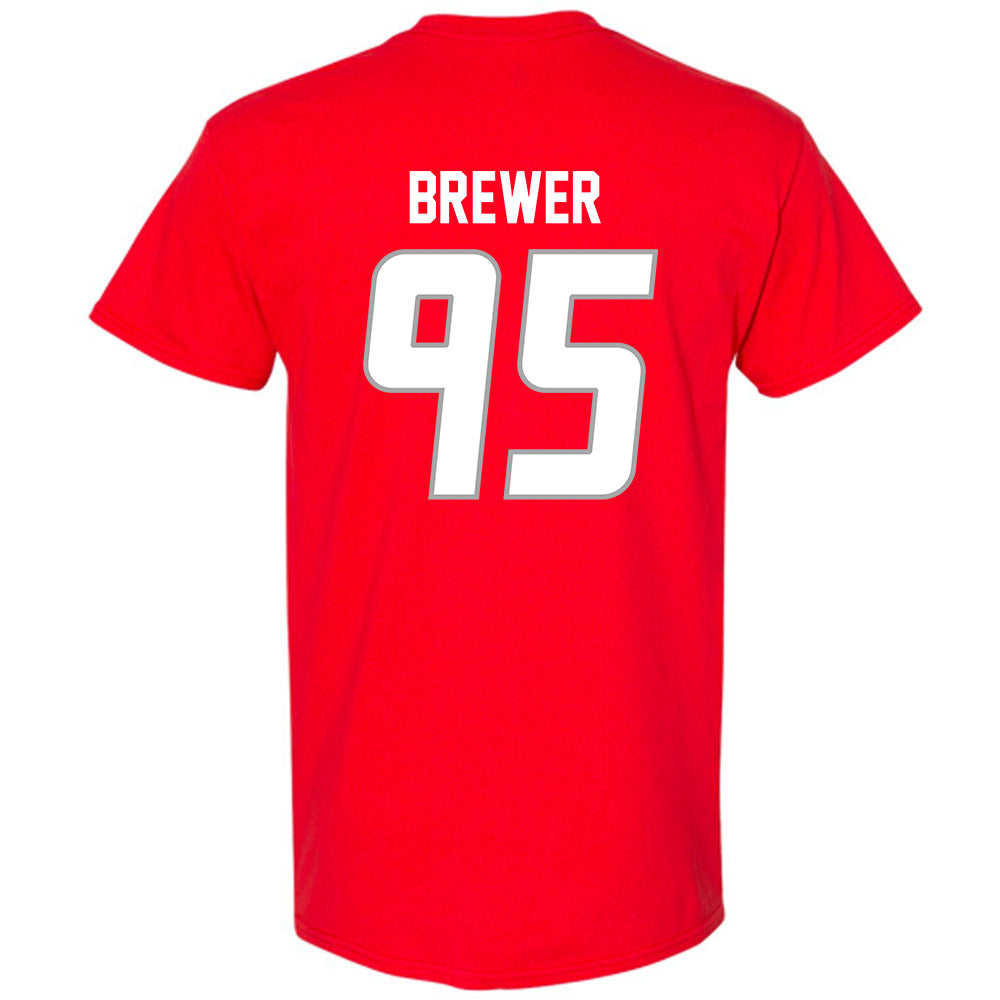 New Mexico - NCAA Football : Colby Brewer - Classic Shersey T-Shirt-1
