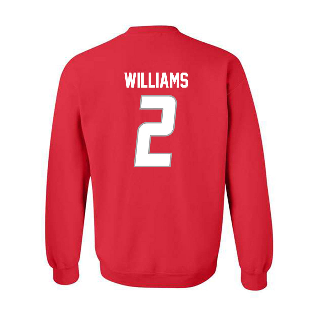 New Mexico - NCAA Football : Abraham Williams - Classic Shersey Crewneck Sweatshirt-1