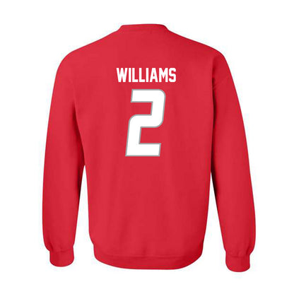 New Mexico - NCAA Football : Abraham Williams - Classic Shersey Crewneck Sweatshirt-1