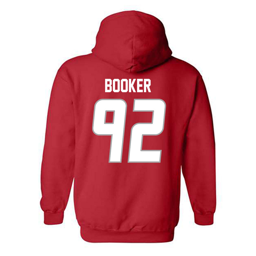 New Mexico - NCAA Football : Brian Booker - Classic Shersey Hooded Sweatshirt-1