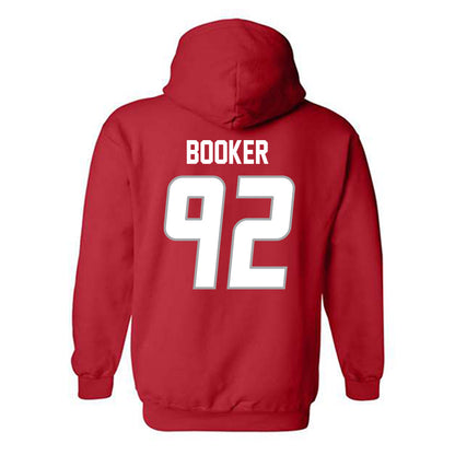 New Mexico - NCAA Football : Brian Booker - Classic Shersey Hooded Sweatshirt-1