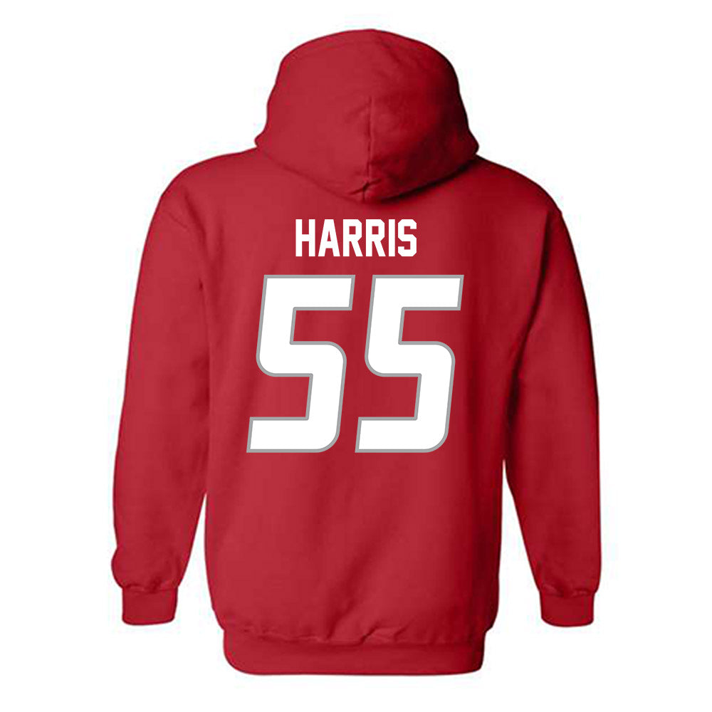 New Mexico - NCAA Football : Elvin Harris - Classic Shersey Hooded Sweatshirt-1