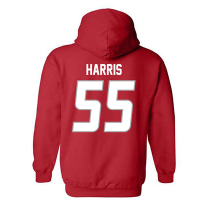 New Mexico - NCAA Football : Elvin Harris - Classic Shersey Hooded Sweatshirt-1