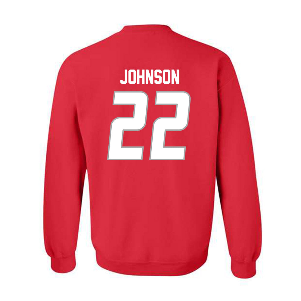 New Mexico - NCAA Football : Dimitri Johnson - Classic Shersey Crewneck Sweatshirt-1