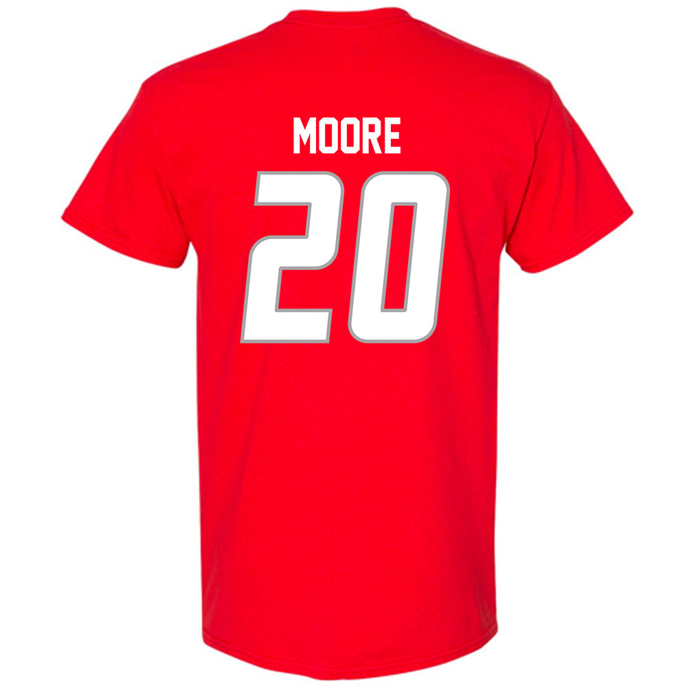 New Mexico - NCAA Football : Dereck Moore - Classic Shersey T-Shirt-1