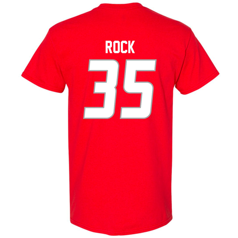 New Mexico - NCAA Men's Basketball : JT Rock - Classic Shersey T-Shirt-1