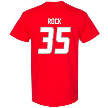 New Mexico - NCAA Men's Basketball : JT Rock - Classic Shersey T-Shirt-1