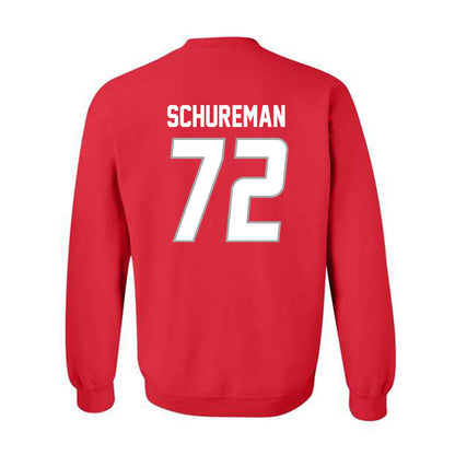 New Mexico - NCAA Football : Griffin Schureman - Classic Shersey Crewneck Sweatshirt-1