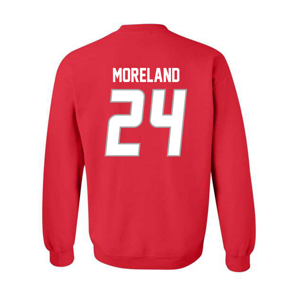 New Mexico - NCAA Women's Basketball : Amhyia Moreland - Classic Shersey Crewneck Sweatshirt-1
