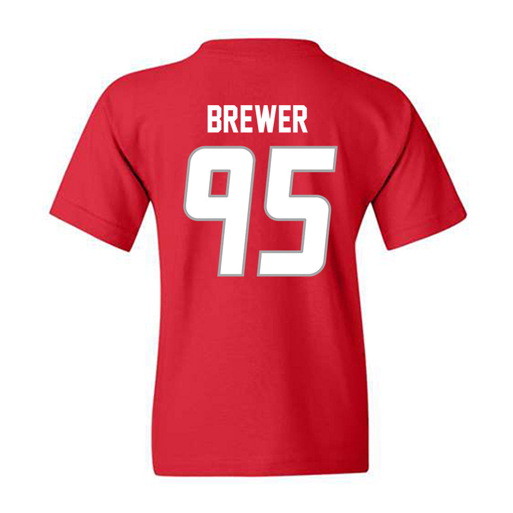 New Mexico - NCAA Football : Colby Brewer - Classic Shersey Youth T-Shirt-1