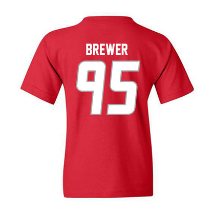New Mexico - NCAA Football : Colby Brewer - Classic Shersey Youth T-Shirt-1