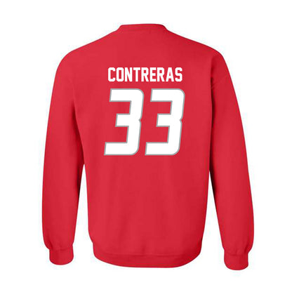 New Mexico - NCAA Football : Mateo Contreras - Classic Shersey Crewneck Sweatshirt-1