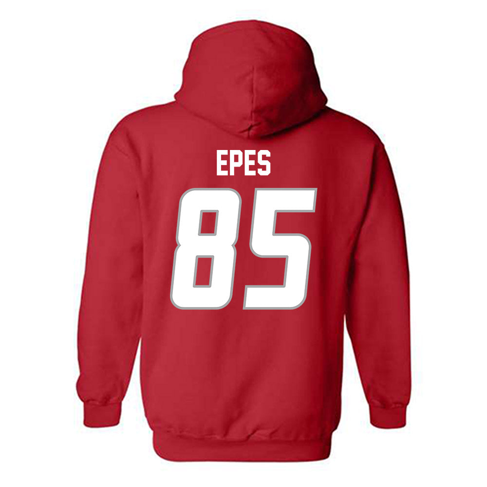 New Mexico - NCAA Football : Jackson Epes - Classic Shersey Hooded Sweatshirt-1