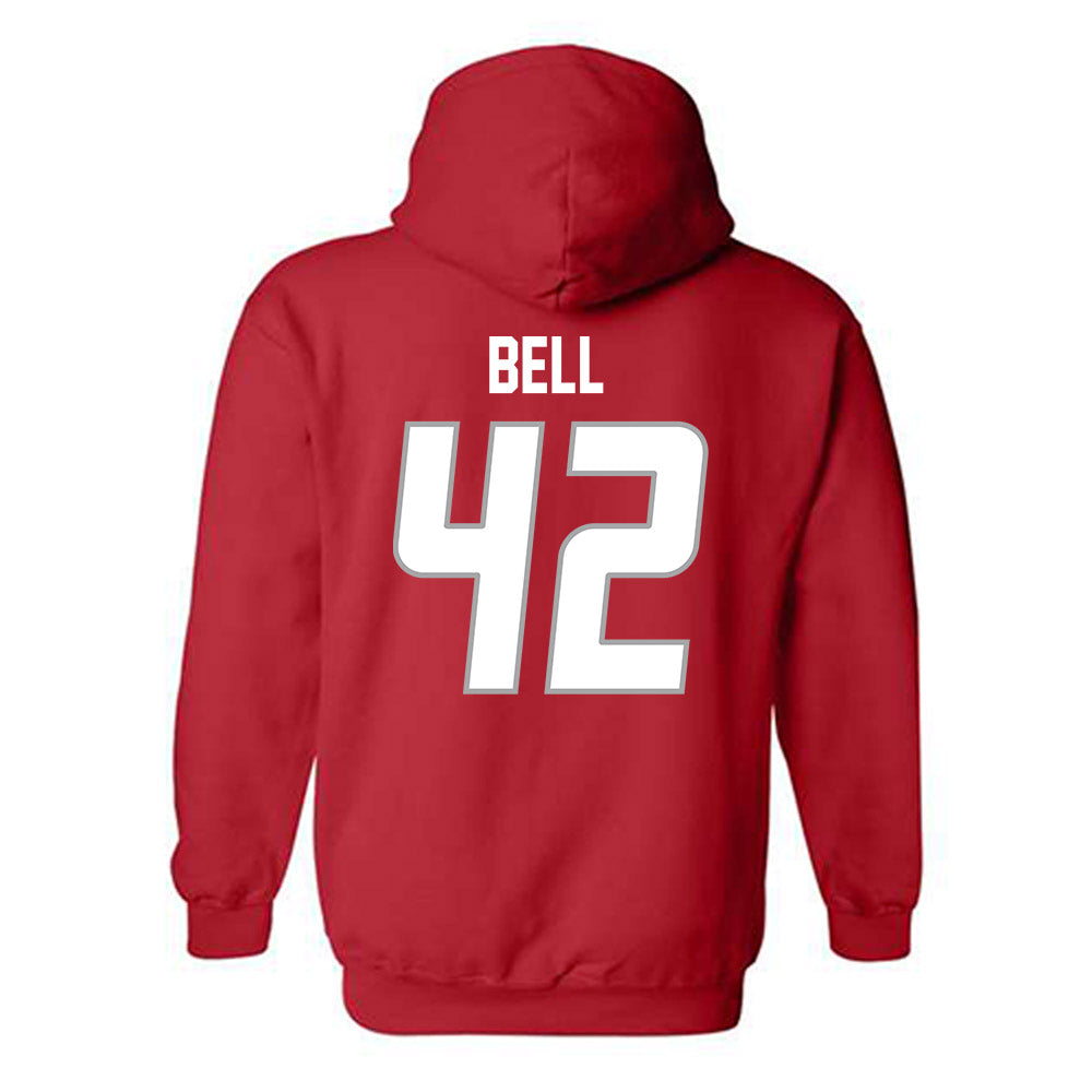 New Mexico - NCAA Baseball : Blake Bell - Classic Shersey Hooded Sweatshirt-1