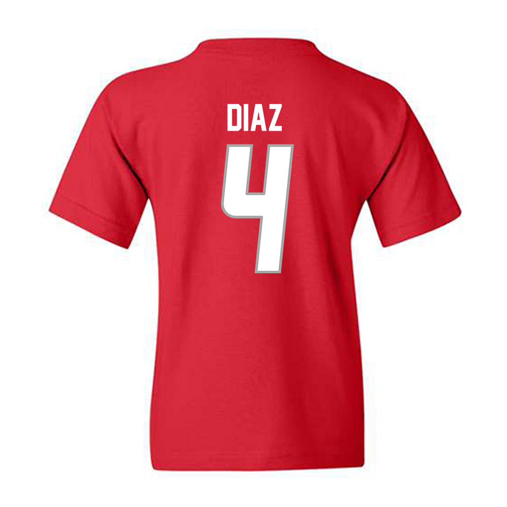 New Mexico - NCAA Baseball : Anthony Diaz - Classic Shersey Youth T-Shirt-1