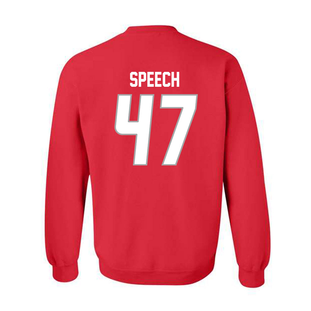 New Mexico - NCAA Football : Drew Speech - Classic Shersey Crewneck Sweatshirt-1