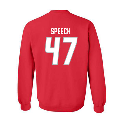 New Mexico - NCAA Football : Drew Speech - Classic Shersey Crewneck Sweatshirt-1