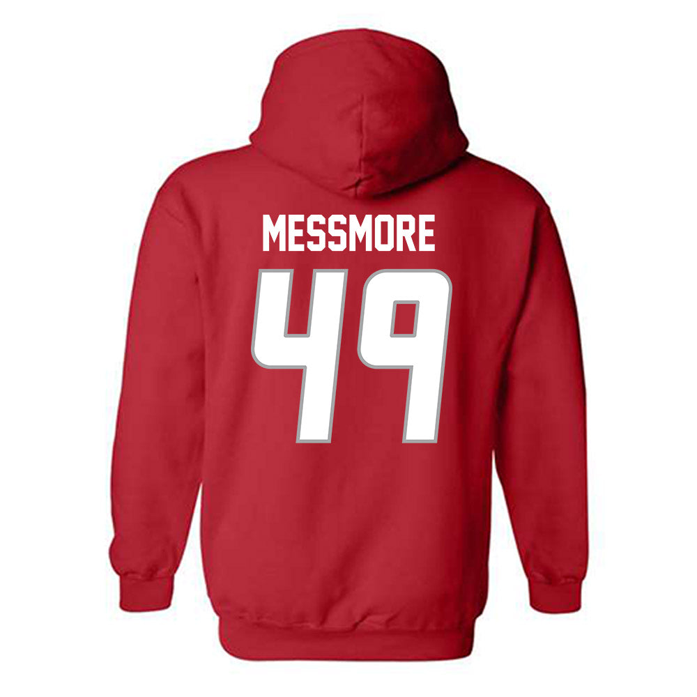 New Mexico - NCAA Baseball : Jack Messmore - Classic Shersey Hooded Sweatshirt-1