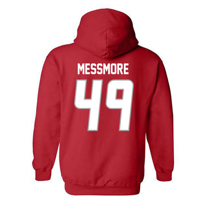New Mexico - NCAA Baseball : Jack Messmore - Classic Shersey Hooded Sweatshirt-1