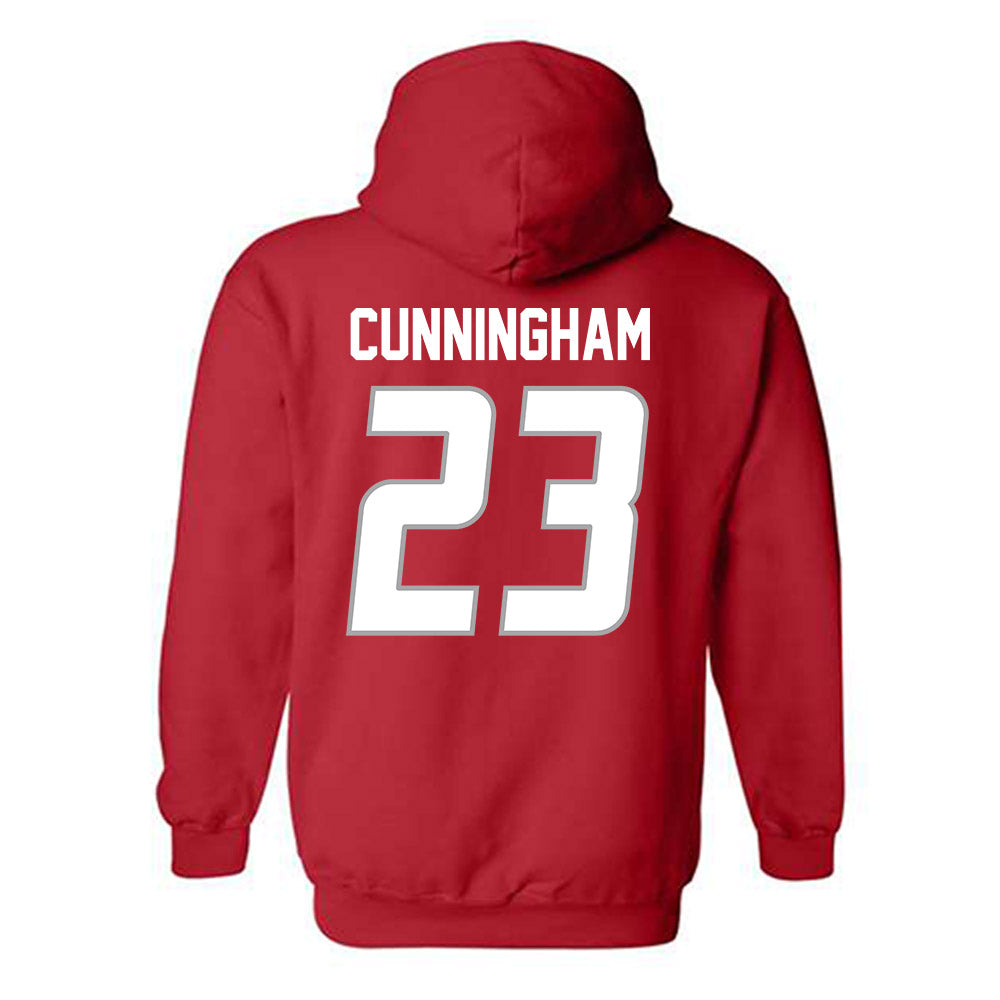 New Mexico - NCAA Baseball : Ty Cunningham - Classic Shersey Hooded Sweatshirt-1