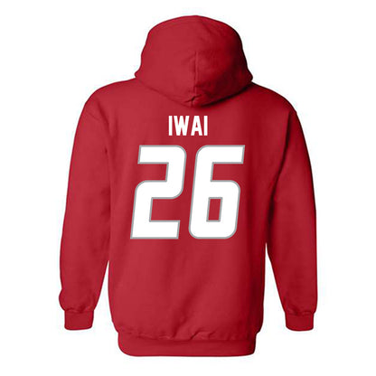 New Mexico - NCAA Football : Rei Iwai - Classic Shersey Hooded Sweatshirt-1