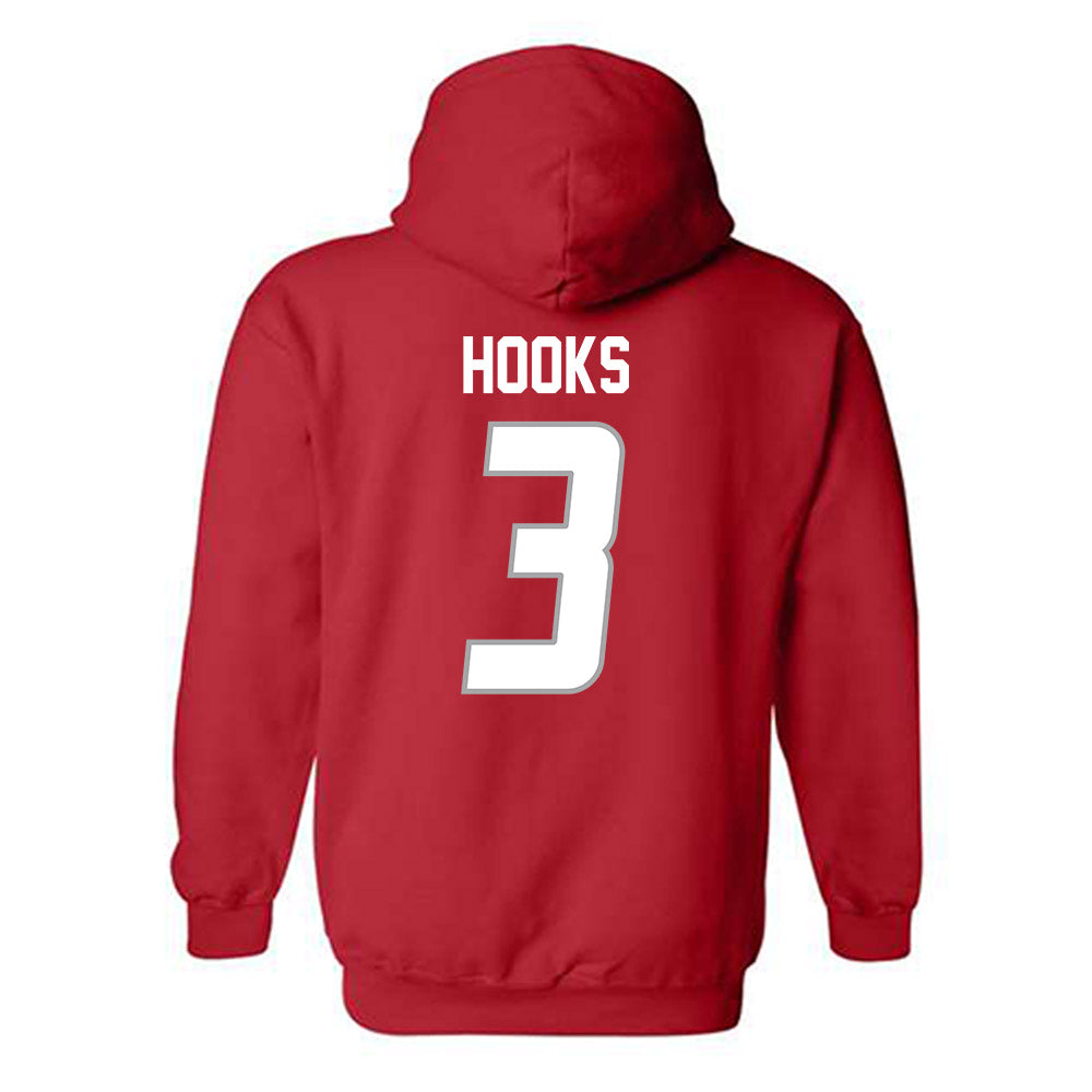 New Mexico - NCAA Women's Basketball : Destinee Hooks - Classic Shersey Hooded Sweatshirt-1