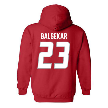 New Mexico - NCAA Men's Tennis : Aditya Balsekar - Classic Shersey Hooded Sweatshirt-1