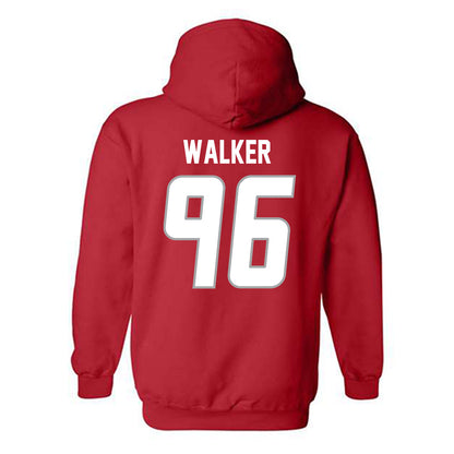 New Mexico - NCAA Football : Garrison Walker - Classic Shersey Hooded Sweatshirt-1