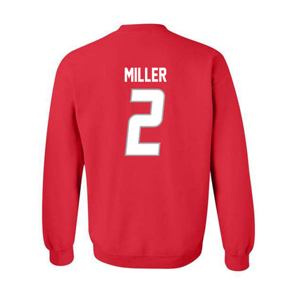 New Mexico - NCAA Men's Basketball : Tajavis Miller - Classic Shersey Crewneck Sweatshirt-1