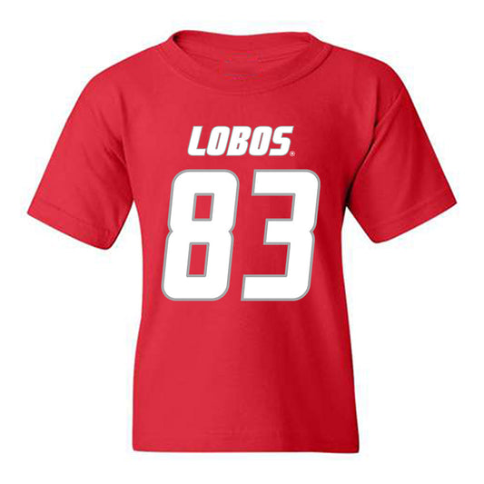 New Mexico - NCAA Football : KJ Cherry - Classic Shersey Youth T-Shirt-0