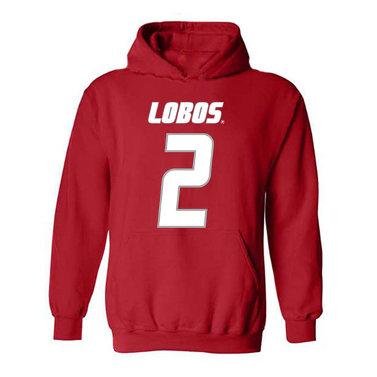 New Mexico - NCAA Softball : Caprice Barela - Classic Shersey Hooded Sweatshirt-0