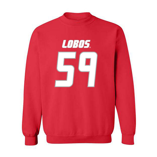 New Mexico - NCAA Football : Kaden Robnett - Classic Shersey Crewneck Sweatshirt-0