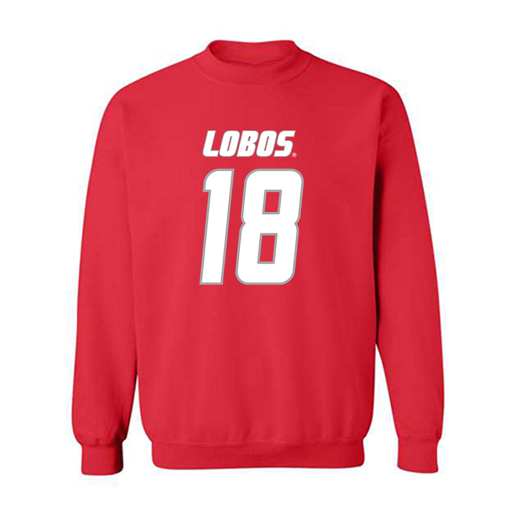 New Mexico - NCAA Women's Volleyball : Naomi Chankoumi - Classic Shersey Crewneck Sweatshirt-0