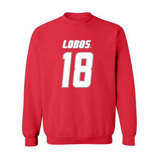 New Mexico - NCAA Women's Volleyball : Naomi Chankoumi - Classic Shersey Crewneck Sweatshirt-0