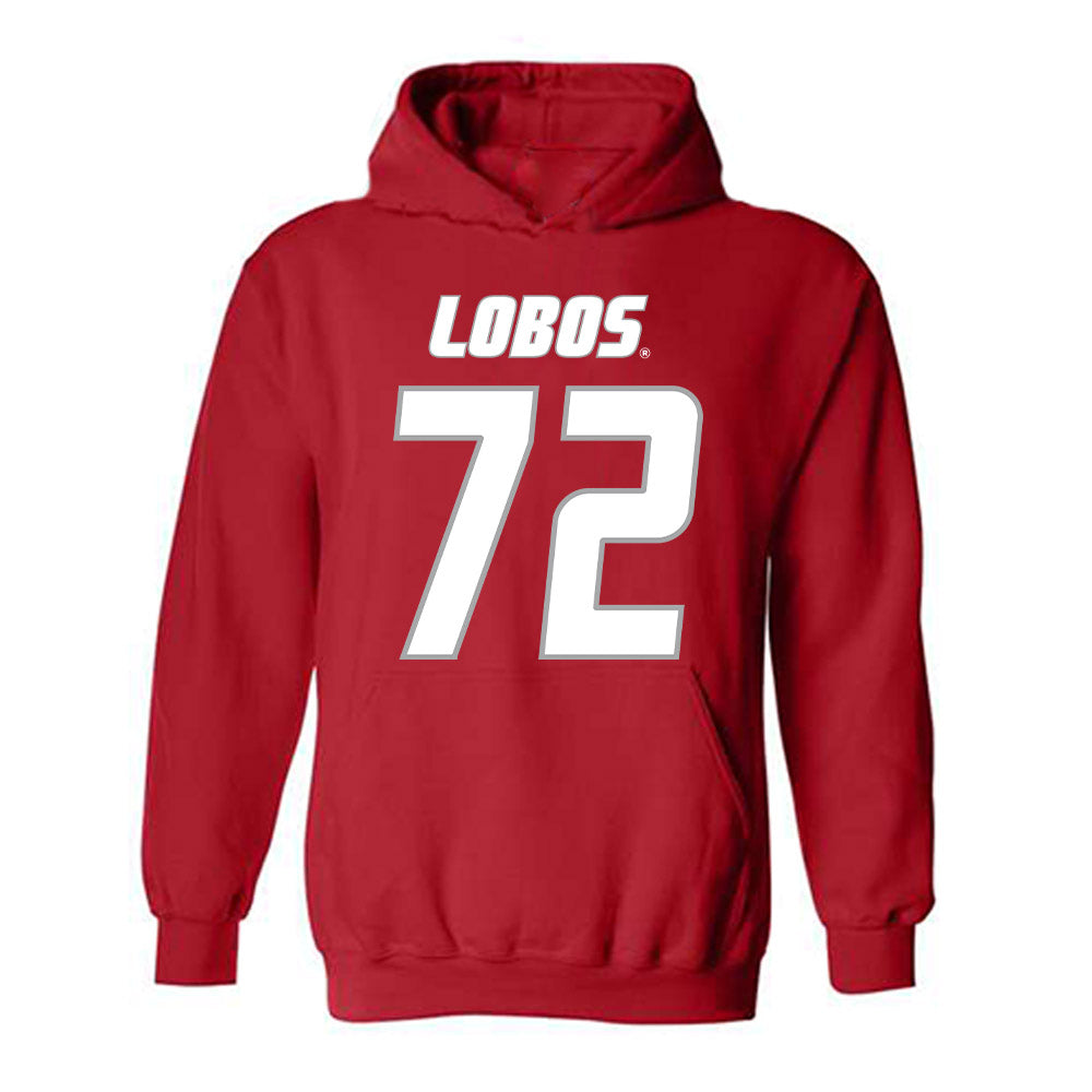 New Mexico - NCAA Football : Nevell Brown - Classic Shersey Hooded Sweatshirt-0