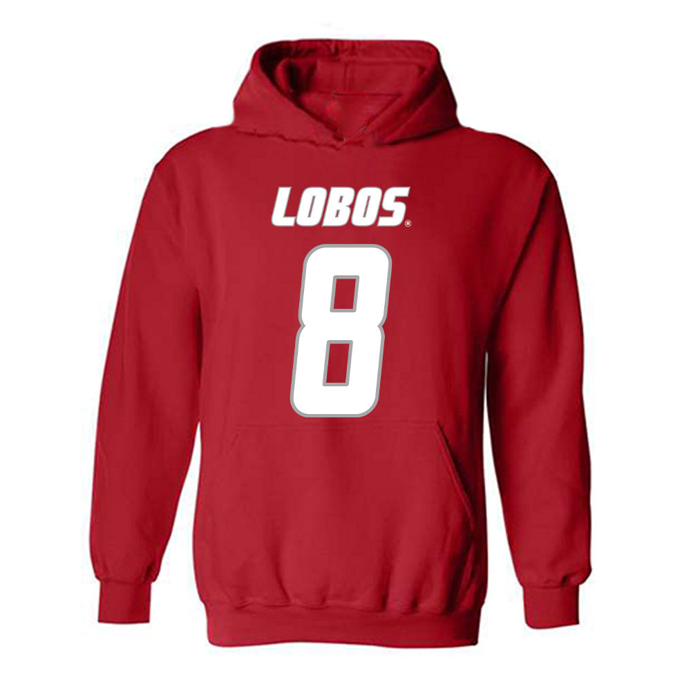 New Mexico - NCAA Baseball : Diego Alvarez - Classic Shersey Hooded Sweatshirt-0
