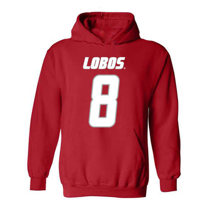 New Mexico - NCAA Baseball : Diego Alvarez - Classic Shersey Hooded Sweatshirt-0