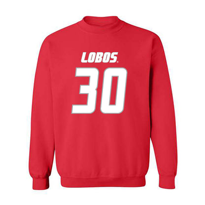 New Mexico - NCAA Football : Brendan Durkin - Classic Shersey Crewneck Sweatshirt-0