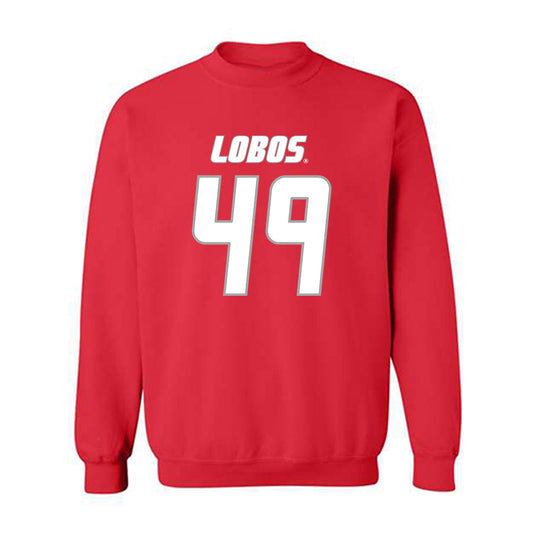 New Mexico - NCAA Football : Matthew Lashley - Classic Shersey Crewneck Sweatshirt-0