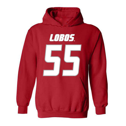 New Mexico - NCAA Football : Elvin Harris - Classic Shersey Hooded Sweatshirt-0