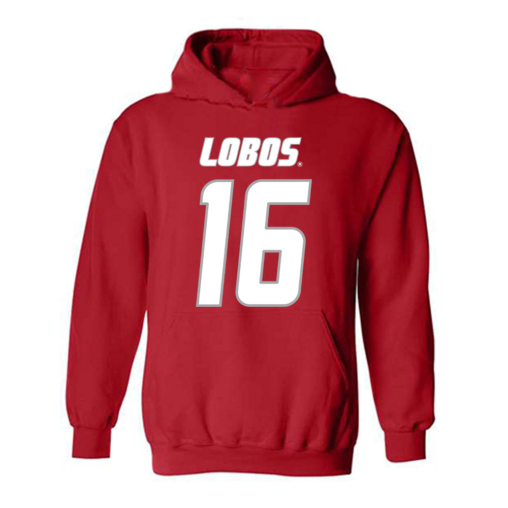 New Mexico - NCAA Softball : Brooke Umali - Classic Shersey Hooded Sweatshirt-0