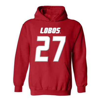 New Mexico - NCAA Softball : Hayden Luderer - Classic Shersey Hooded Sweatshirt-0