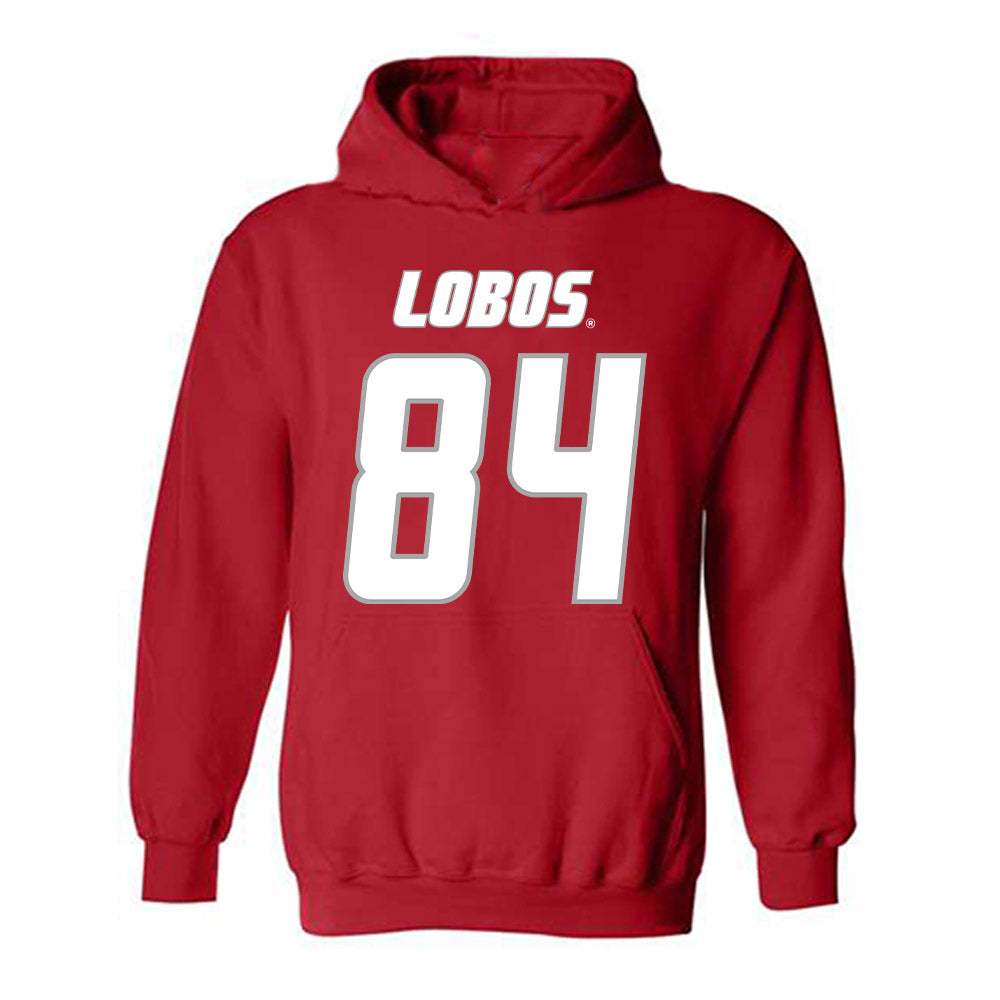 New Mexico - NCAA Football : Xavier Van - Classic Shersey Hooded Sweatshirt-0