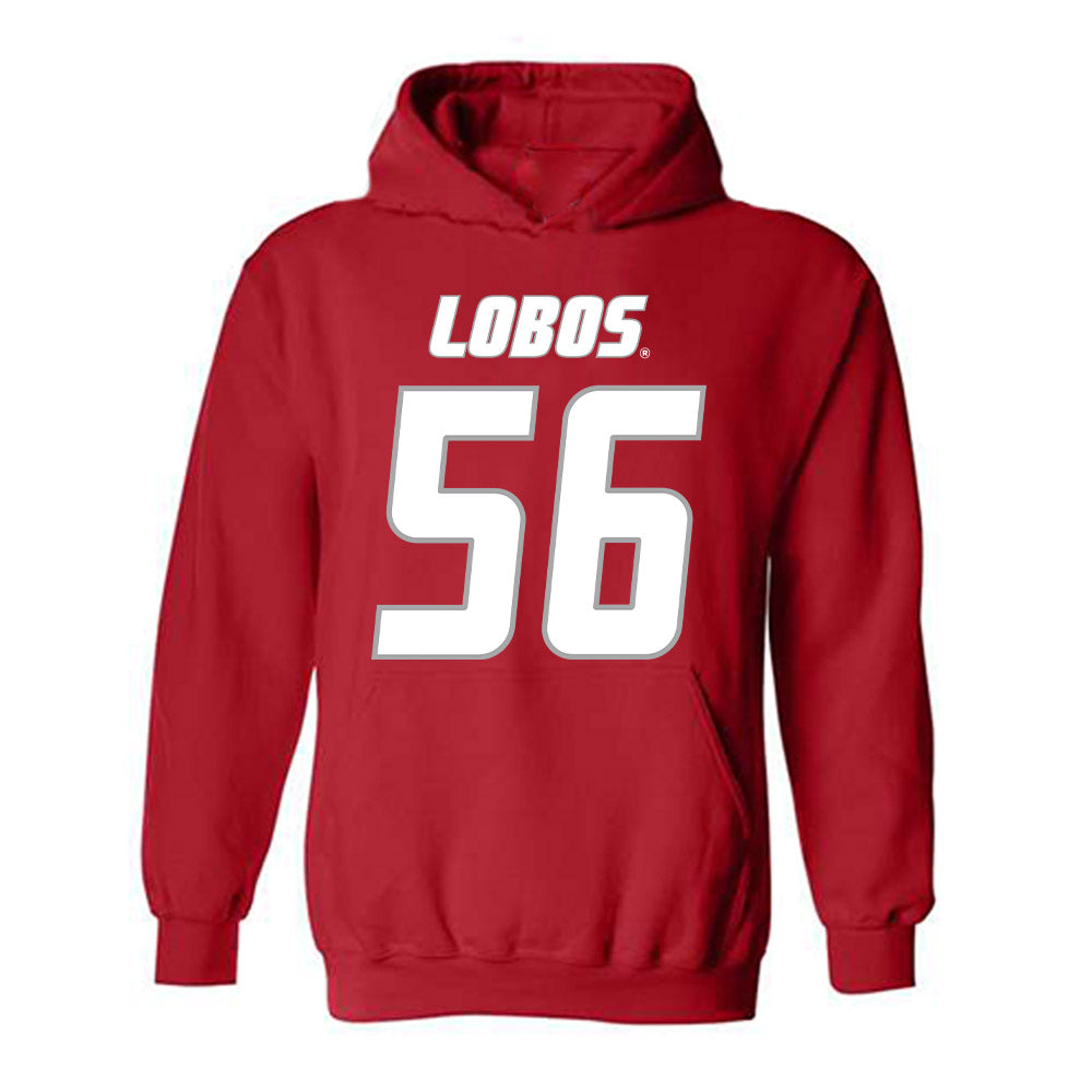 New Mexico - NCAA Football : Marko Luera - Classic Shersey Hooded Sweatshirt-0
