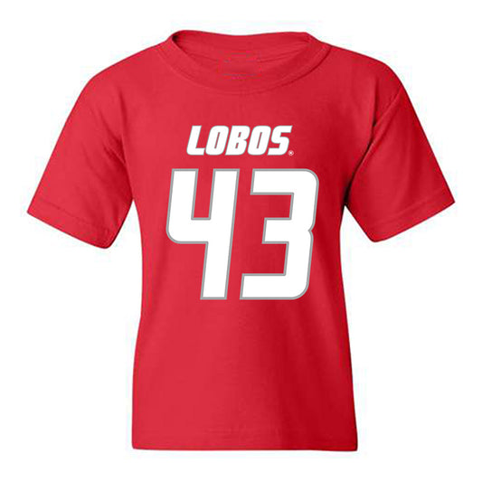 New Mexico - NCAA Baseball : Gene Trujillo - Classic Shersey Youth T-Shirt-0